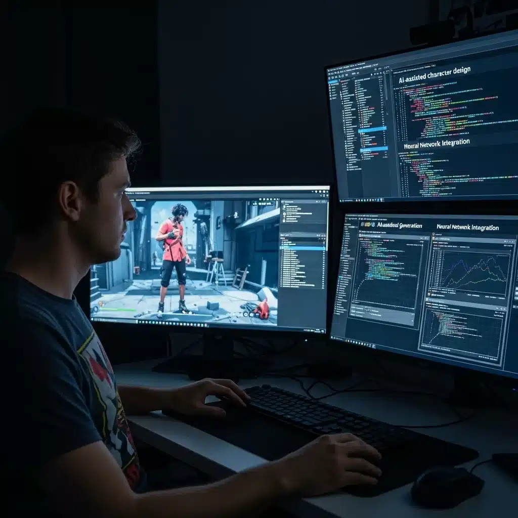 Un développeur de jeu video fait appel à l'IA